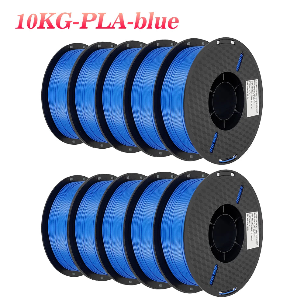 10KG/22LBS Mix Colors PLA TPU PETG filament 1kg 1 75mm For 3D Printer Material for 3D Printing filamento pla 3D Printer Filament
