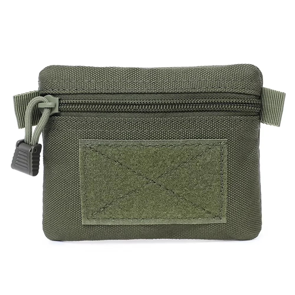 Outdoor Camping EDC Molle Wallet Waterproof Portable Travel Zipper Waist Pouch for Camping Hiking Hunting EDC Pouch