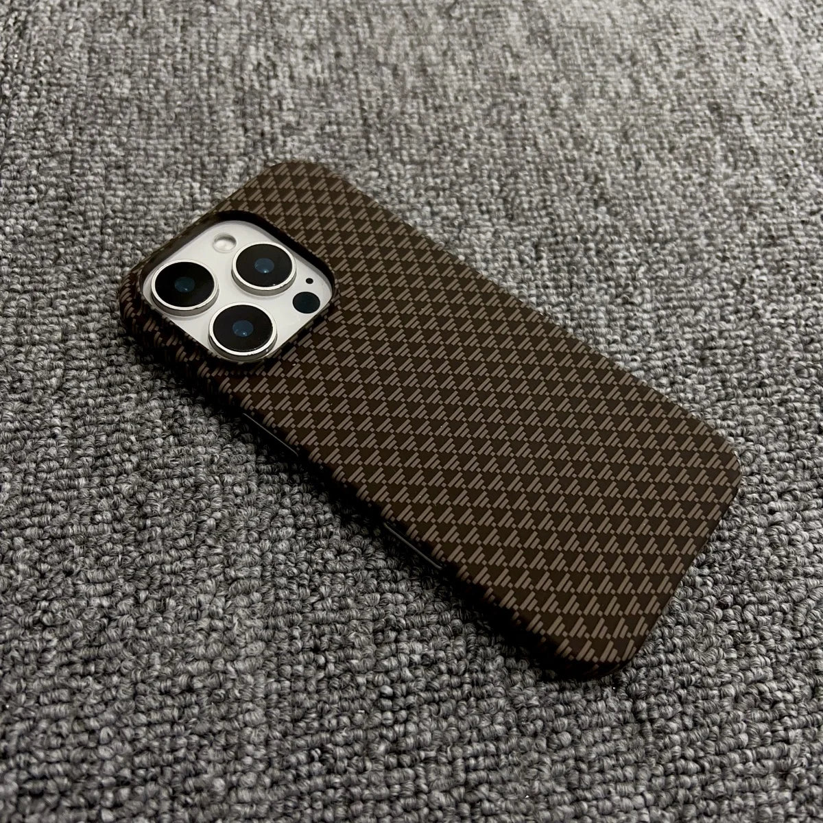 Frameless Carbon Fiber Starry Sky For Magsafe Magnetic Case For iPhone 17 Air 16 15 14 13 12 Pro Max Plus Wireless Charge Cover