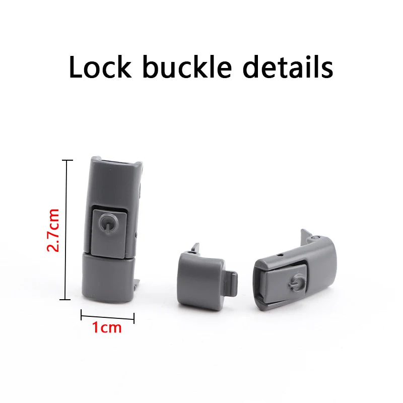 New Colorful Metal Shoelace Clip Press buckle Shoelaces Press Lock Shoes Accessories AF1 Sneakers Kits Metal Laces Tip