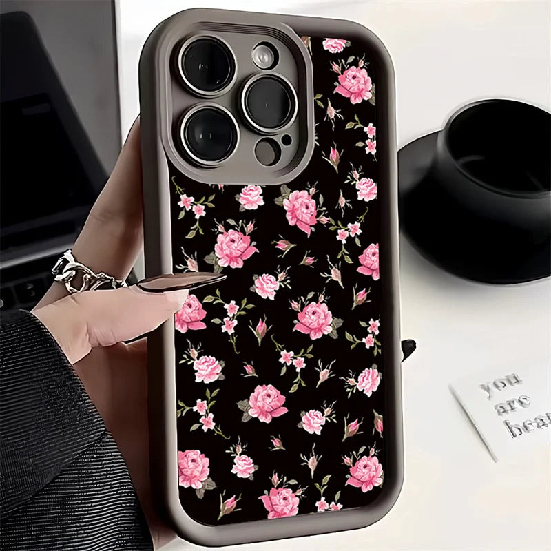 Soft Pale Little Flower Phone Case for Xiaomi Redmi Note 13 Pro Plus 5G 12S 11S 10S 9 10 11 12 Redmi 12C 13C 10C 12 4G Cover