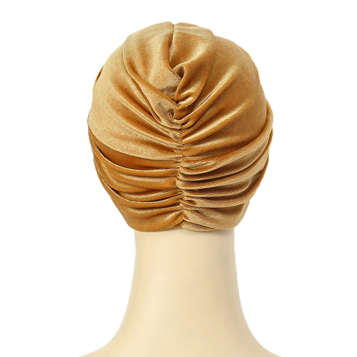 New Women Velvet Turban Hat Muslim Twist Solid Color Hijab Chemo Cap Head Wrap Headscarf Beanies Bonnet Headscarf Turbante Mujer