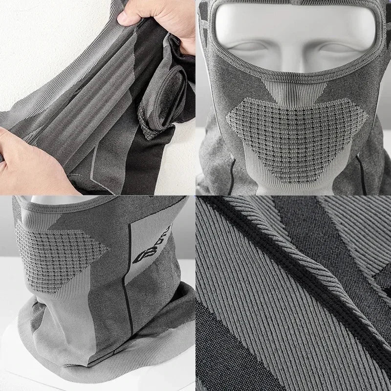 New Men Women Cold-Proof Thermal Scarf Winter Skiing Hat Balaclava Full Face Mask Outdoor Cycling Fishing Head Helmet Liner Caps