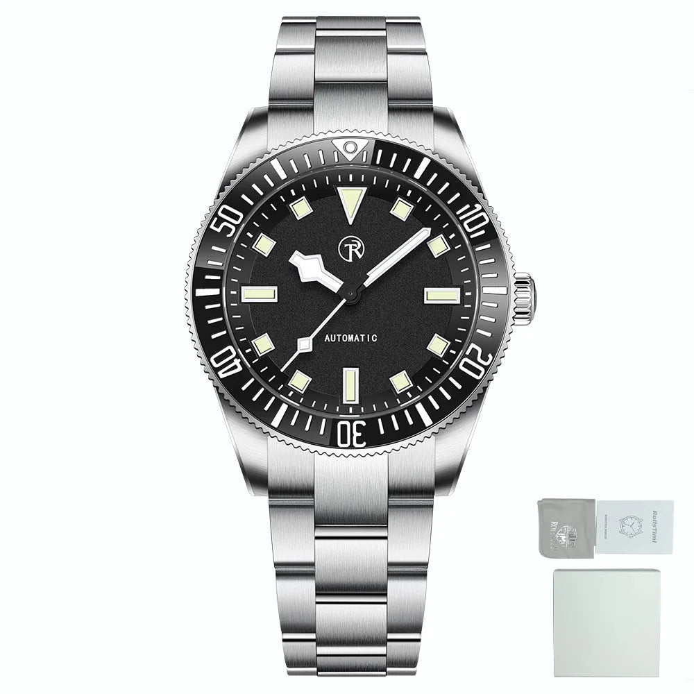 RollsTimi design 2026 new men's luxury mechanical watch YN55 automatic watch men's AR Sapphire stainless steel business watch