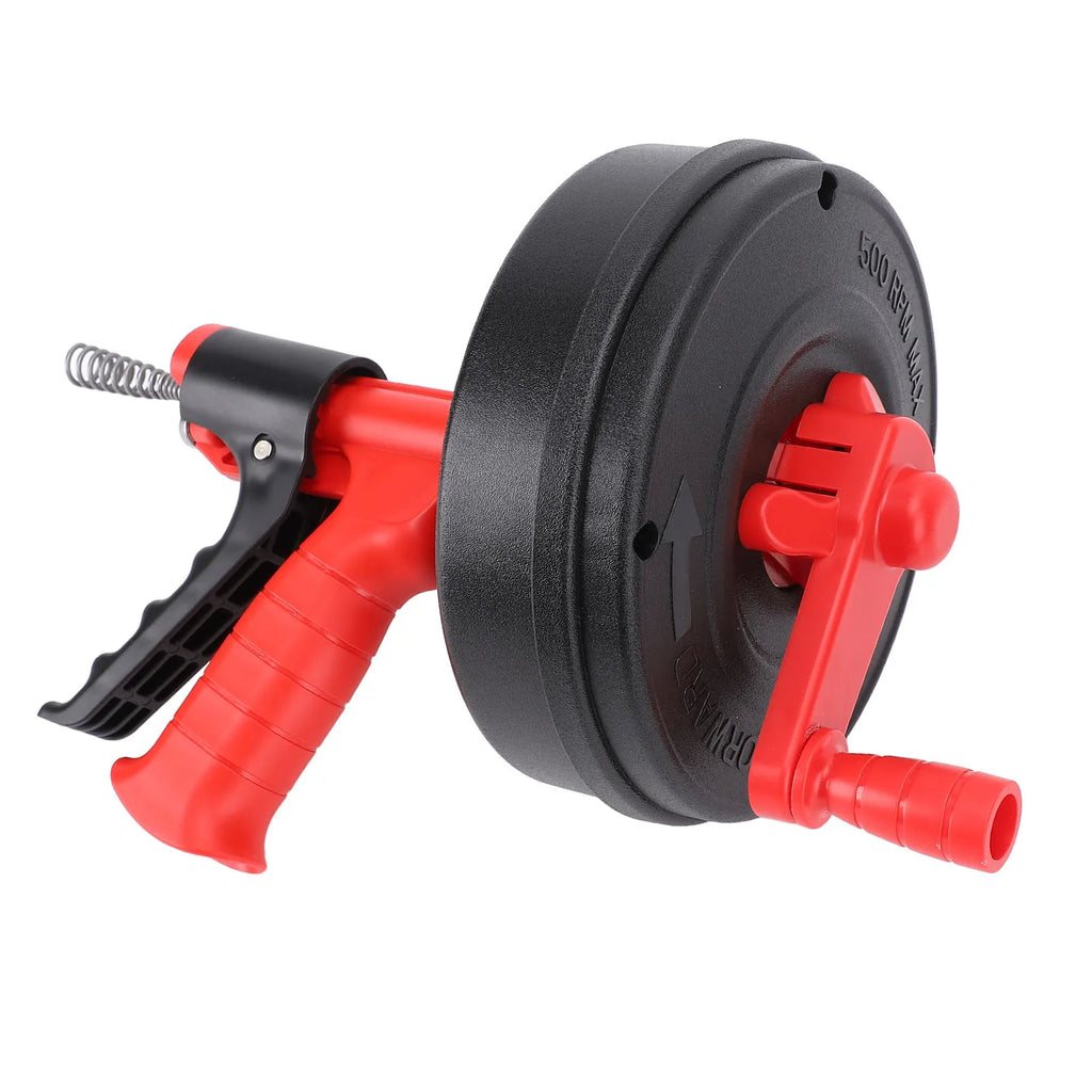 Drain Snake Manual Or Drill Powered 65 Manganese Steel Spring High Hardness Flexible Clog Remover for Toilet Kitchen Drain Snake
