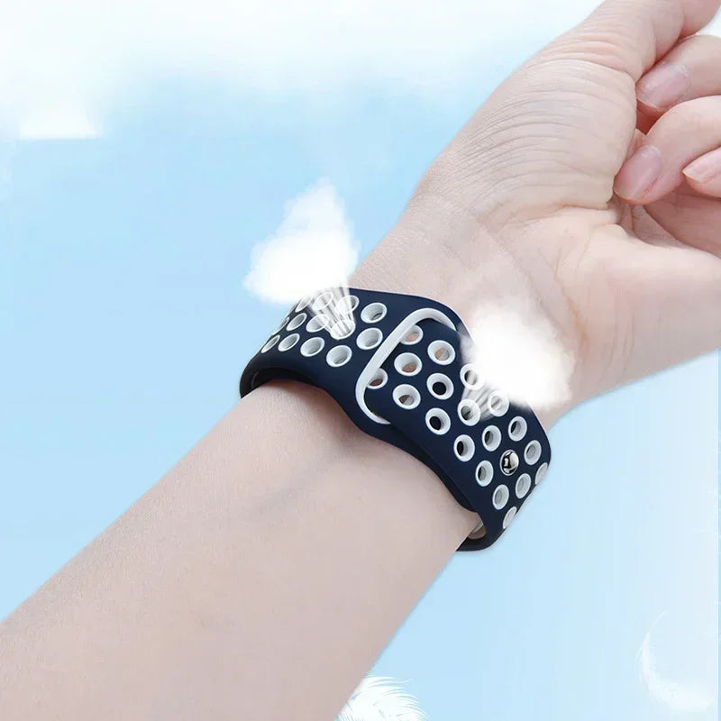 20mm/22mm Watch strap For Amazfit GTS 4-3-2e Mini/GTR 4-3-2 47mm/GTR 2e/stratos 3 sport Silicone Bracelet Amazfit Bip 6/5/3 pro