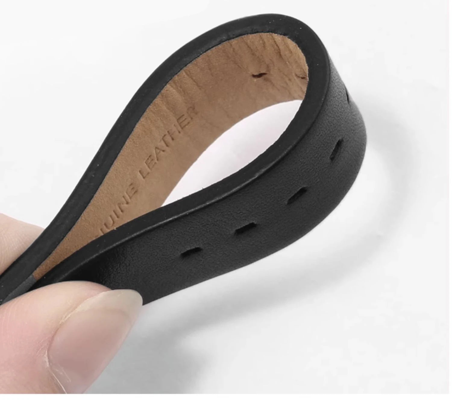 For Swatch SYXS116 GB274/GN239/GB294/287 Ultra-thin Plain Cowhide Genuine Leather Watch Strap 17mm Bracelet Watchband with Tools