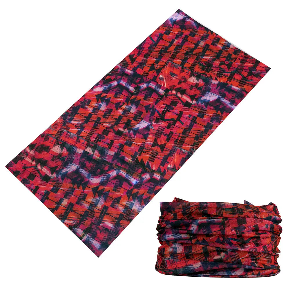 Beautiful Leopard Print Headdress Deporte Sport Face Mask For Women Cycling Bandanas Tube Headband Female Balaclava Head Scarf