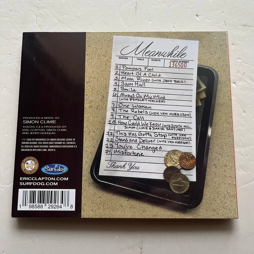 Blues Eric Clapton Music CD Meanwhile Album Pompous Fool Music Record Cosplay Walkman Car Soundtracks Box Party Music Collection