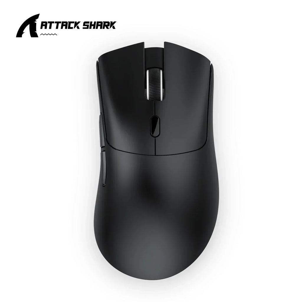 Attack Shark R1 Wireless Mouse Lightweight Ergonomic DesignMouse 1000Hz Bluetooth Tri-mode Connection 18000dpi Optical Mouse