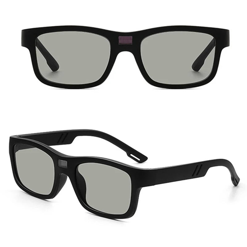 ZHIYI Brand Chameleon Glasses 0.1 Seconds LCD Computer Chip Control Photochromic Polarized Lens Driving Sunglasses for Men