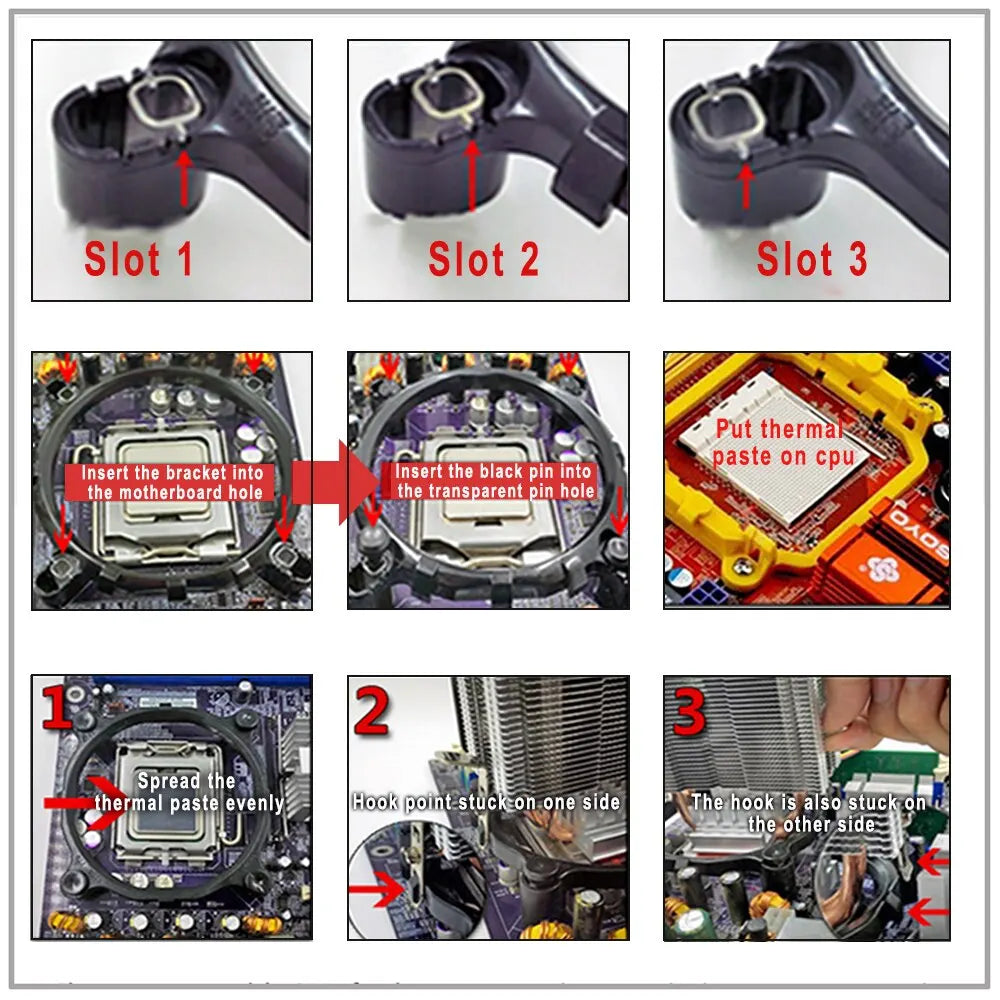 IWONGOU X99 Processor Cooler LGA2011 2 Heatpipes Radiator 90mm RGB Fan 3Pin Cooling CPU for Intel LGA 2011/1366/1700/AMD/1156
