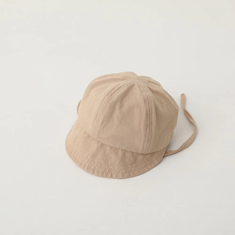 Simple Peaked Cap Baby Hat Sunscreen Spring Summer Baby Baseball Hat Cotton Sunshade Hat Girl Boy Sun Hat for Newborn