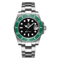 ADDIESDIVE 41mm Men's Diver Quartz Watch Domed Glass Ceramic Bezel Wristwatch Waterproof 200m Super Luminous Stainless Watches