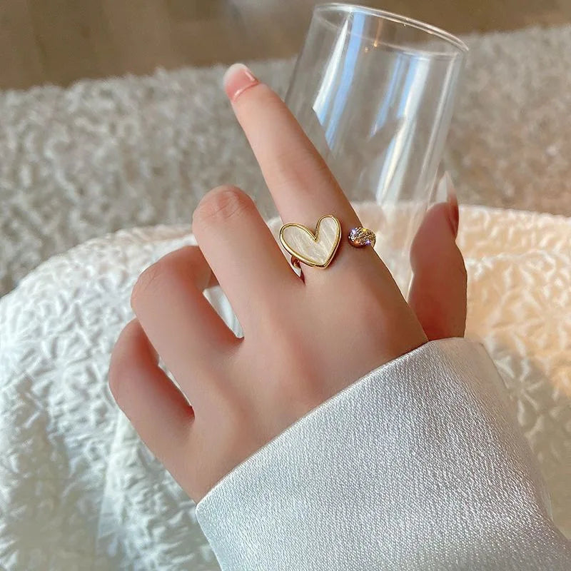 Best Sellers! Open an adjustable Japanese and Korean style love ring