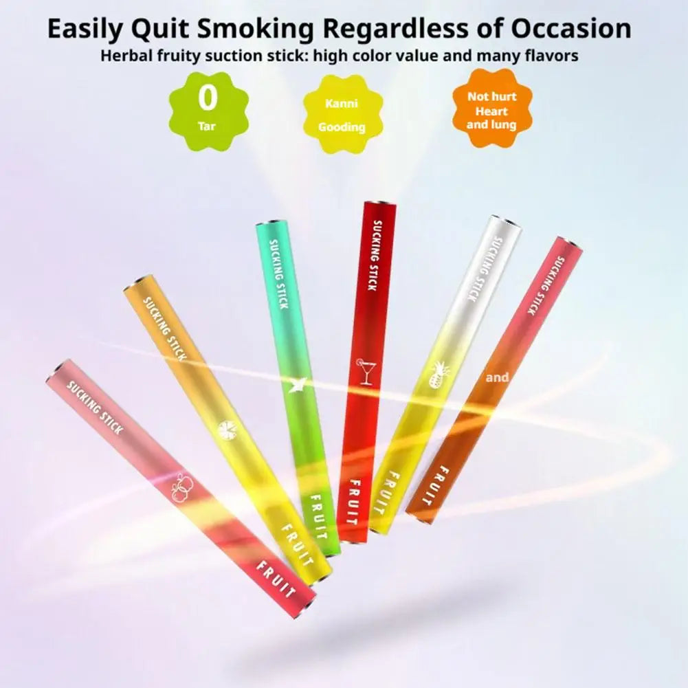 Mint Cigarette Replacement Stick Nicotine Free Smoking Cessation Rod Healthy Fruit Flavor Healthy Assisted Cessation Stick