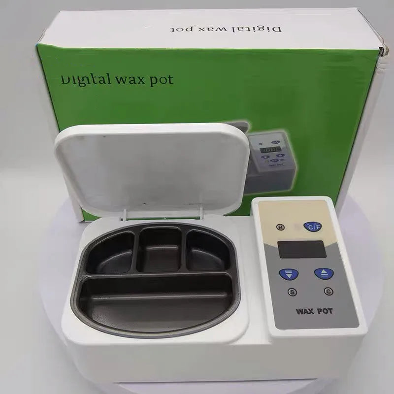 Digital Display  Four-Slot Wax Melter Wax Dip Machine Electromagnetic Induction Constant Temperature Heater