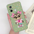 Phone Case For Redmi 12C 11A 4G Cartoon Dinosaur Soft Silicon TPU Matte Back Cover Coque For Redmi 12 C 11 A 4G Funda Capa Shell