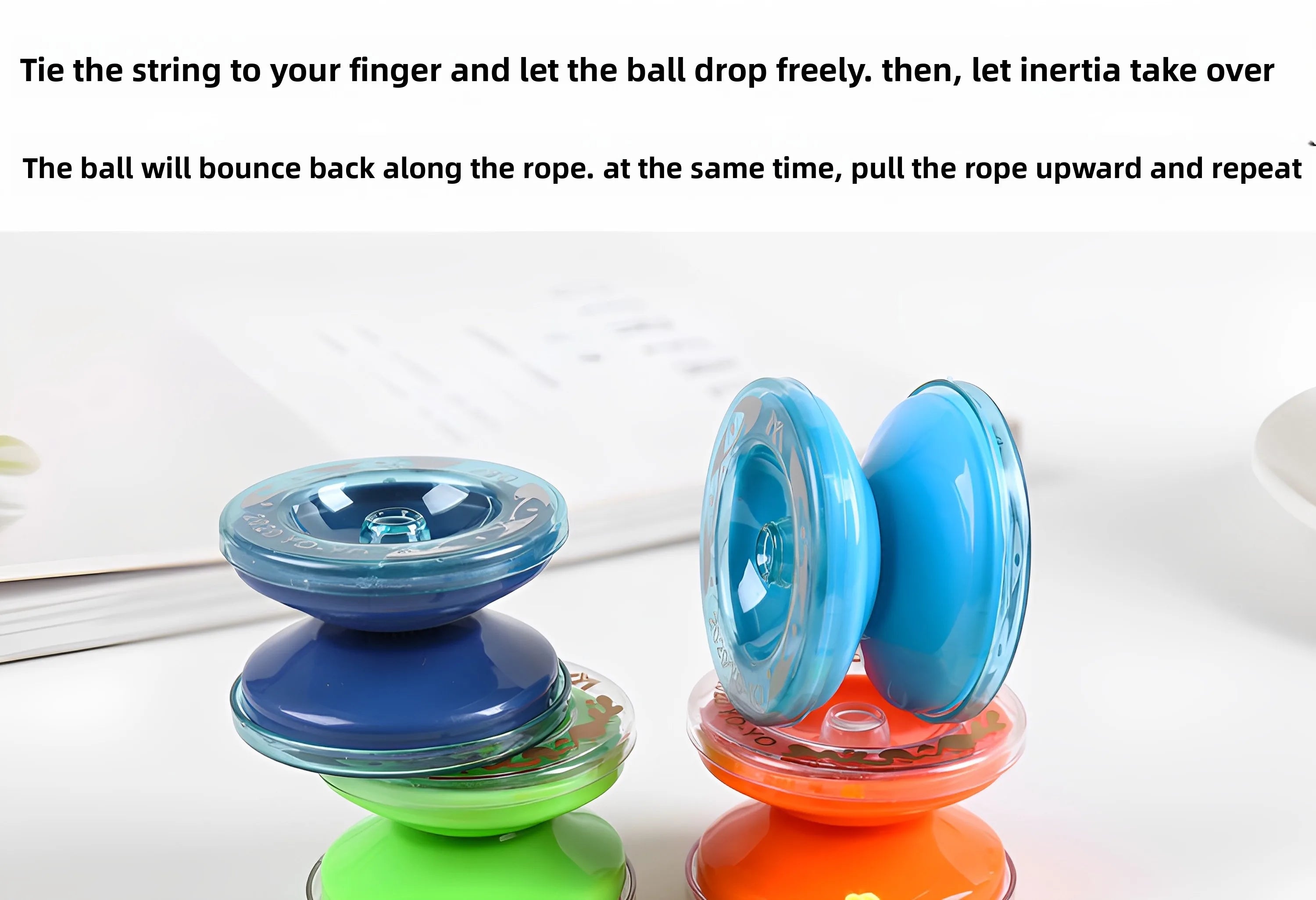 High-Value Yo-Yo Toy – Fun & Educational, Eco-Friendly, Great Hand Feel, Easy to Play, Inertia Trick YoYo for Beginners