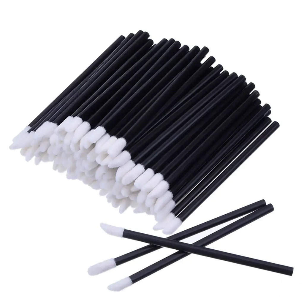 50/100PCS Wholesale Lipstick Perfect Best   Gloss Wands Up Disposable Lip Brush Women makeup Make Applicator Hotting Accessories