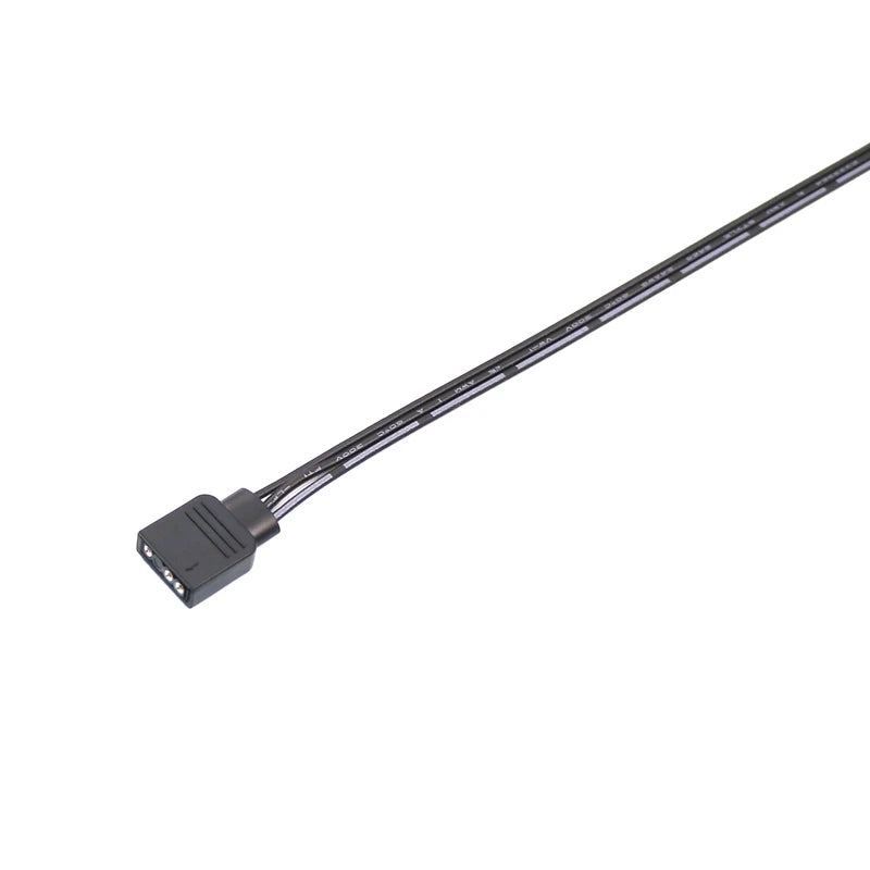 Angitu for Corsair RGB To Standard ARGB 4-Pin 5V Adapter RGB Cable 30cm Extension Cord HD LL120 140 QL 1x2x3x4xExtension Cable