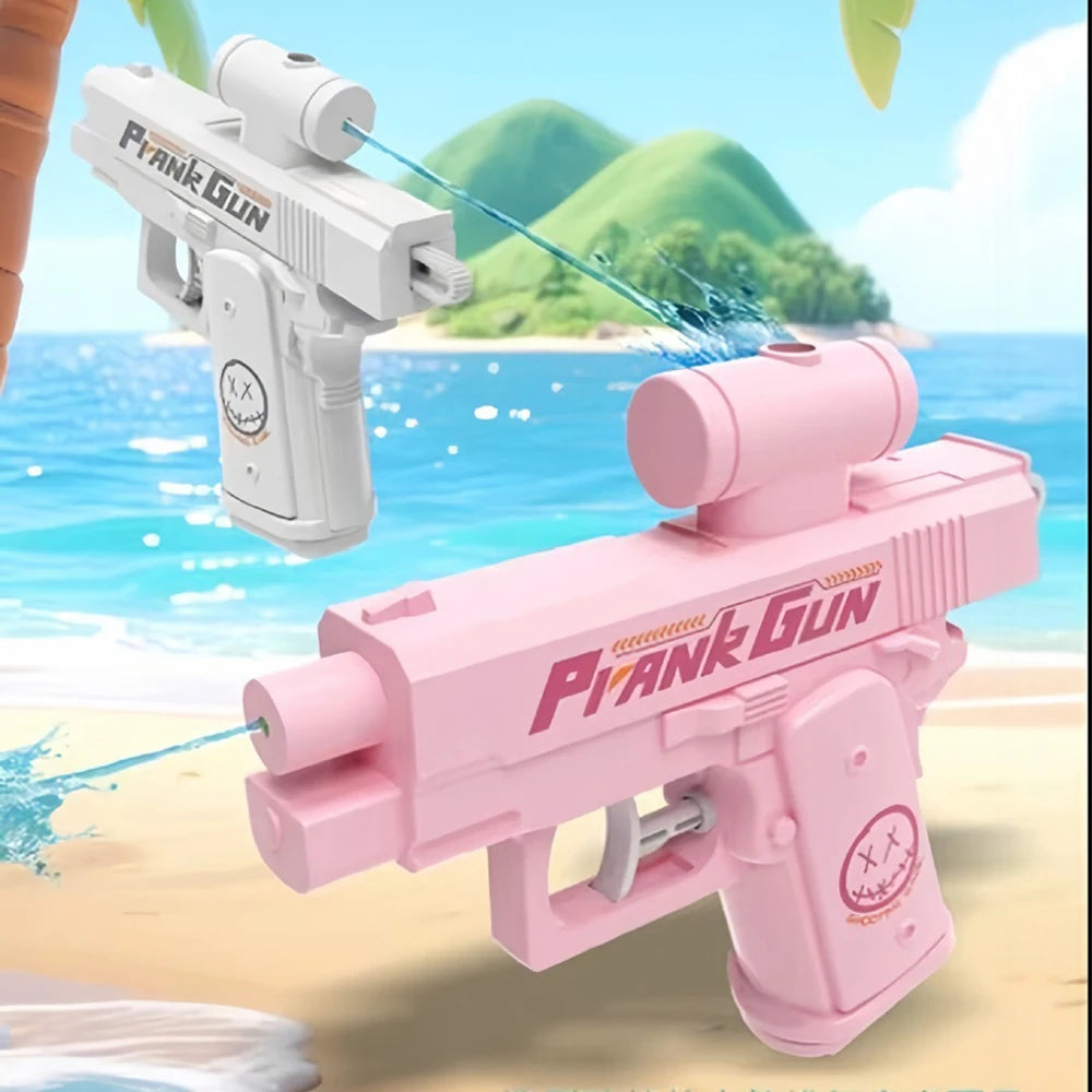 Summer Water Gun Toy - Double-Sided Prank Spray Fun, Reverse Splash Joke for Outdoor Water Fight, Cool Pool Beach Game