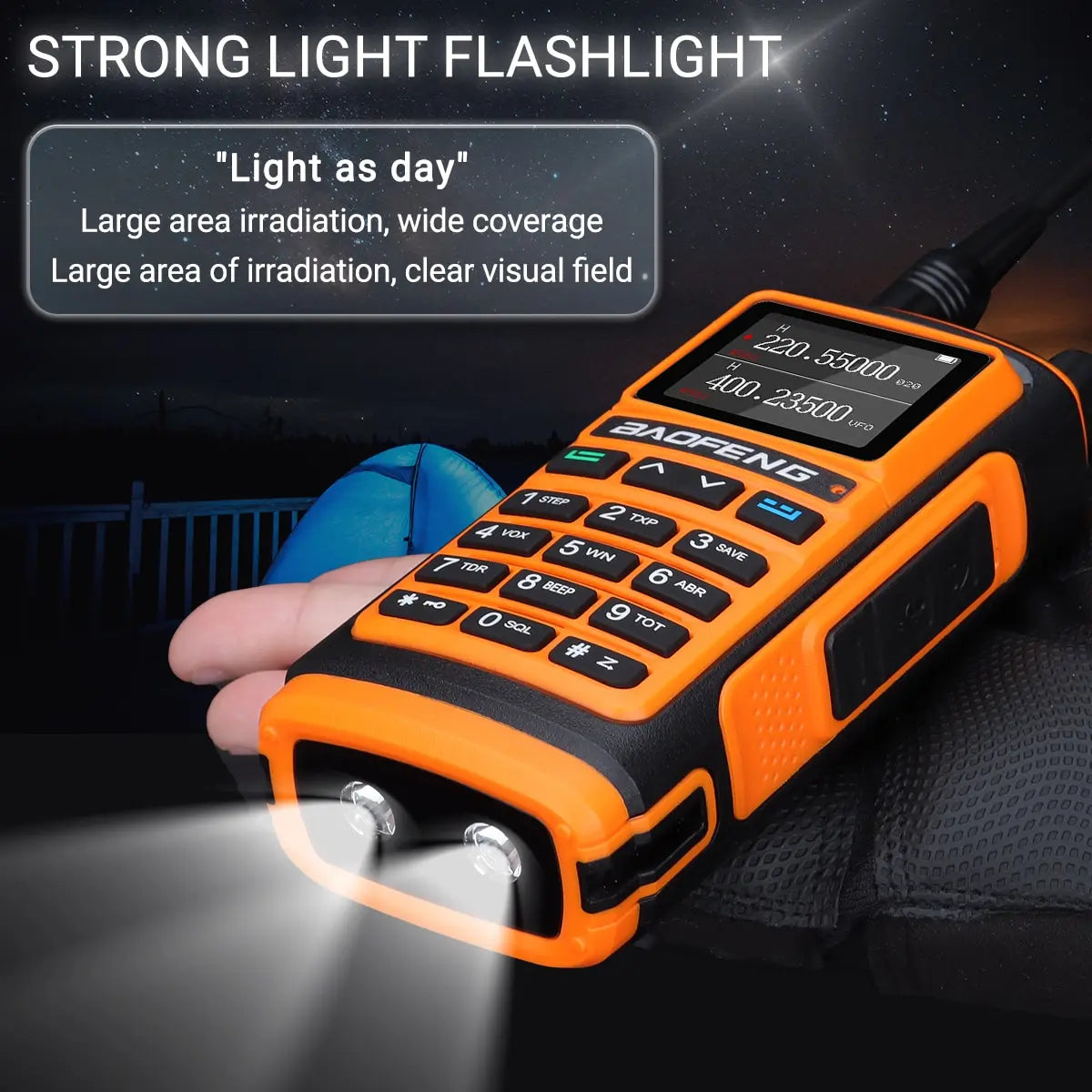 Baofeng UV 17 Pro Wireless Copy Frequency Walkie Talkie 16 KM Long Range Flashlight Type-C Charger Ham Radio UV 17 Pro L K5 5R