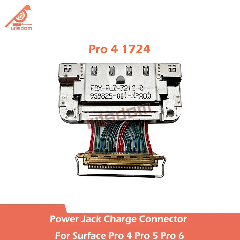 Laptop Dock Port Charging DC Jack Charge Connector For Surface Pro 4 1724 Pro 5 1796 Pro 6 1807 DC Jack Charge Port Replacement