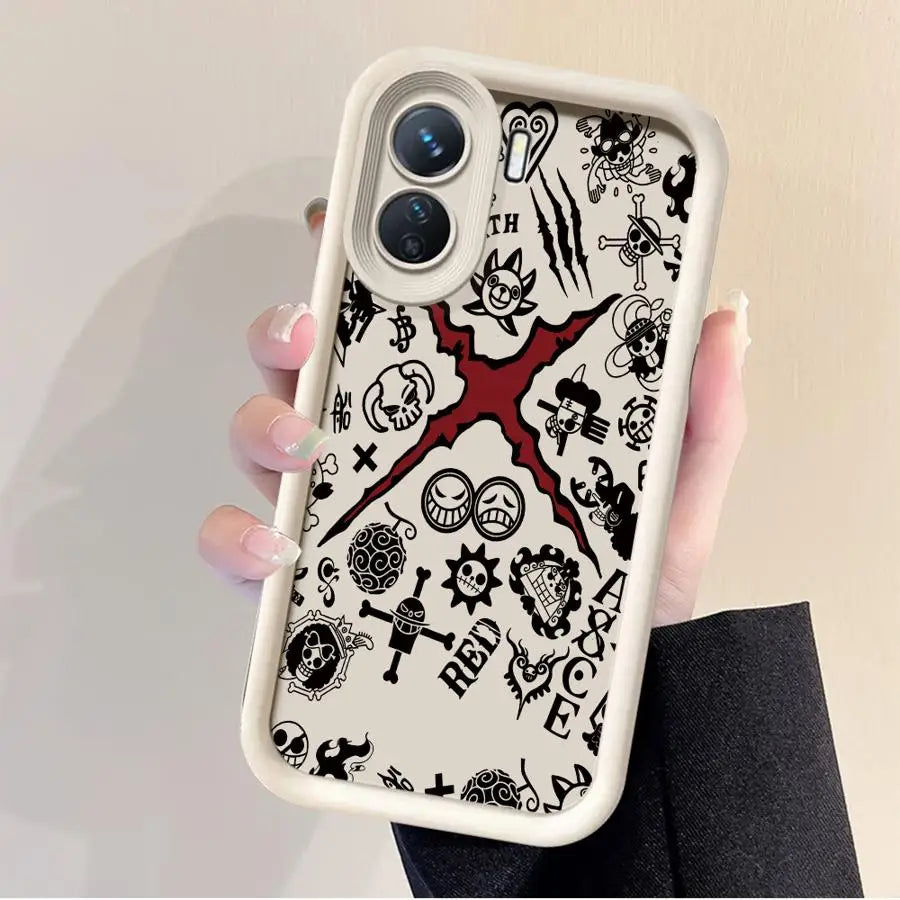 One Pieces Logo TPU Soft Case for Xiaomi Redmi Note 14 Pro Plus 11S 11 13 12 10 12S 10S 11Pro 13Pro+ 12Pro+ 14Pro+