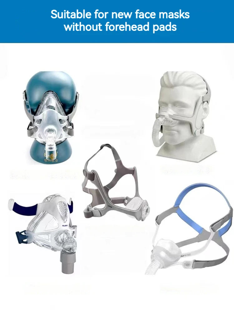 BMC F1A Full Face Mask Headgear Three-layer Fabric Sewn Wear-resistant CPAP Mask Textile Headband