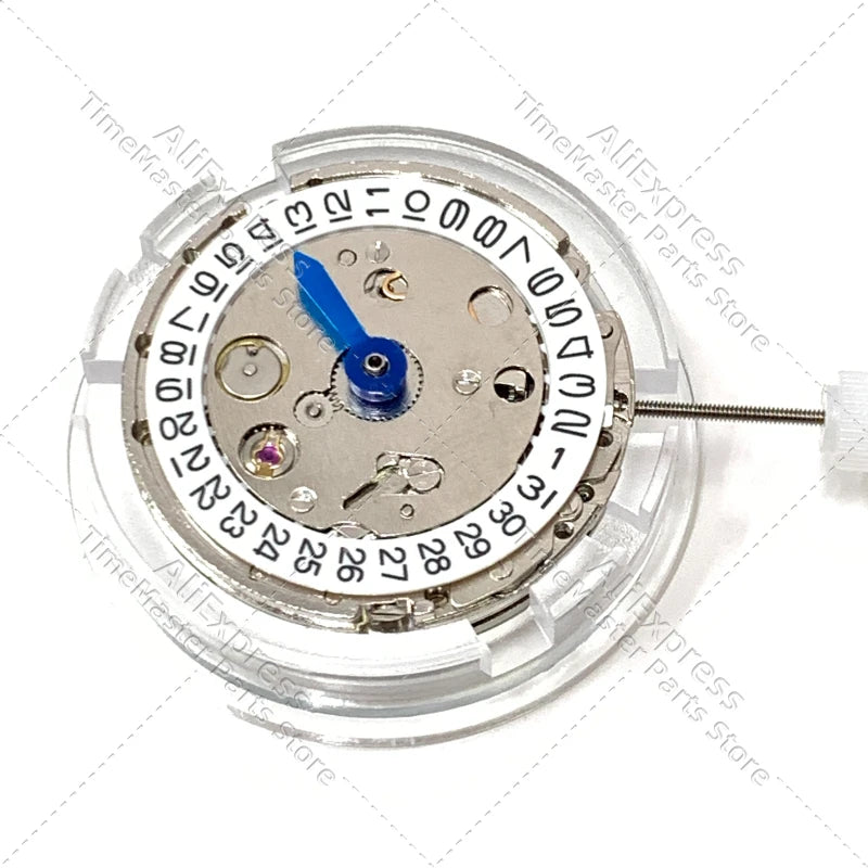 China's New Pearl 2813 8215 8205 Movement Single Calendar Automatic Mechanical Movement Red Wheel Watch Mouvement Accessories