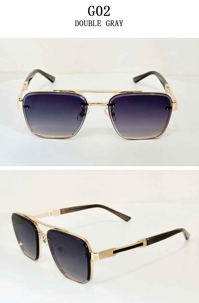 Designer Square Sunglasses For Men Oculos Vintage Trending Sunglasses Dropshipping Glasses Vacation Outdoor Lentes Gafas De Sol
