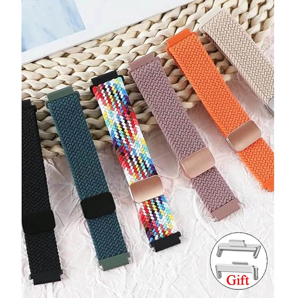 Correa for HUAWEI watch fit 3 Strap Magnatic Nylon Braided solo loop Replacement Belt Wrist Bracelet for HUAWEI fit3 2024 Band