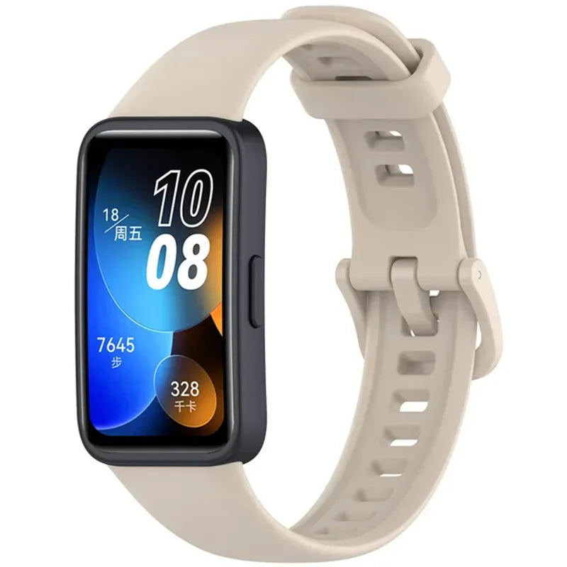 Silicone Strap for Huawei Band 8 Smart Watch Replacement Wristband Soft TPU Sport Bracelet for Huawei Band8 Watch Accessories