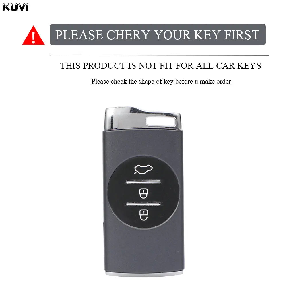 TPU Car Key Case Cover For Chery Tiggo 7 Pro 8 Pro Exeed Tiggo 2 3x Arrizo 5 Pro Gx 5x EQ7 Tiggo 4 Car Accessories Keychain