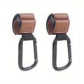 Universal Stroller Hooks Clip - Heavy Duty Hanging Accessory for Diaper Bags, Compatible with Prams/Shopping Carts/Car Seats