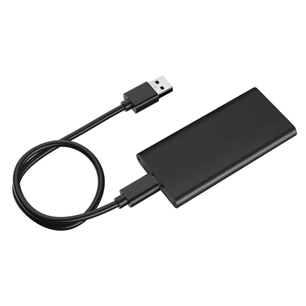 mSATA to USB 3.1 SSD Enclosure 5Gbps Aluminum Alloy mSATA Adapter Mini-SATA SSD to USB3.1 Type-C HDD Case for 1.8 inch Sata3 Box