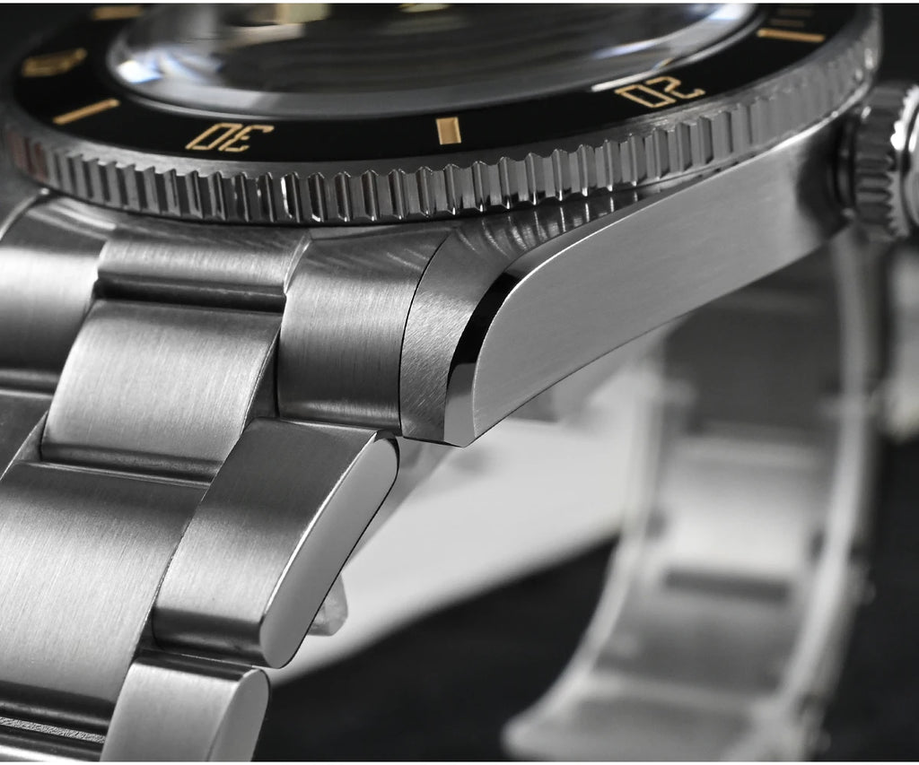 San Martin 40mm Vintage Diver Luxury Men Wristwatch Brand Classic BB58 PT5000 Automatic Mechanical Watches Sapphire 20Bar SN0008