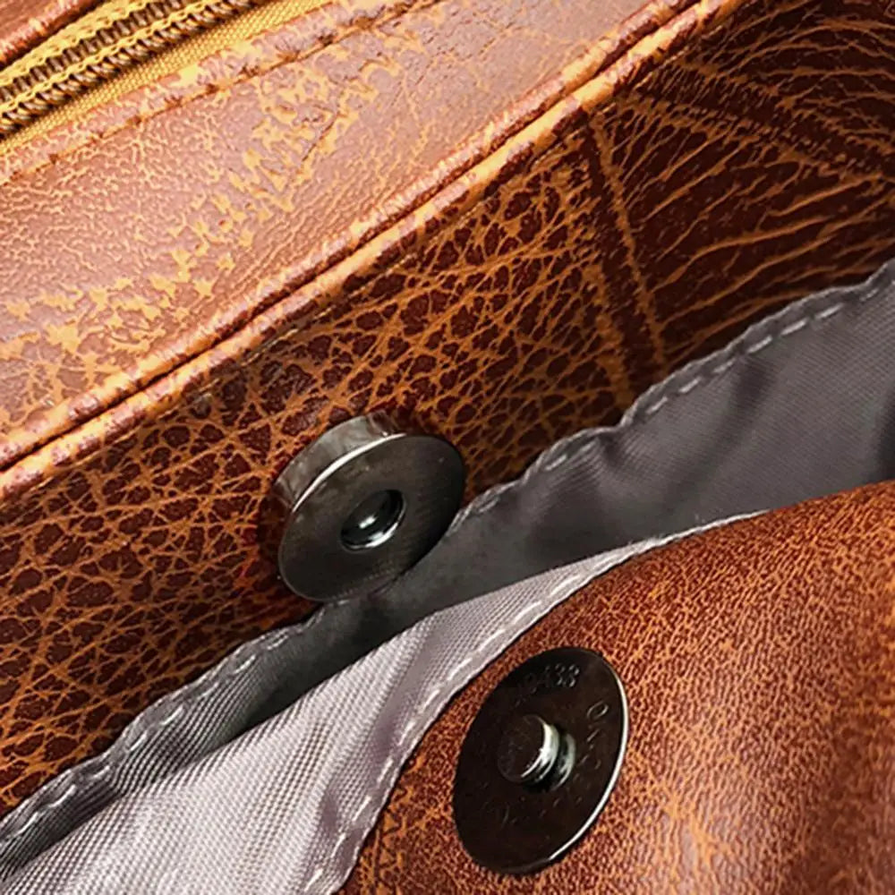 Women's Handbags Vintage Luxury Leather Shoulder Bag Designers Large Bag Modern Fashion Brand Female
