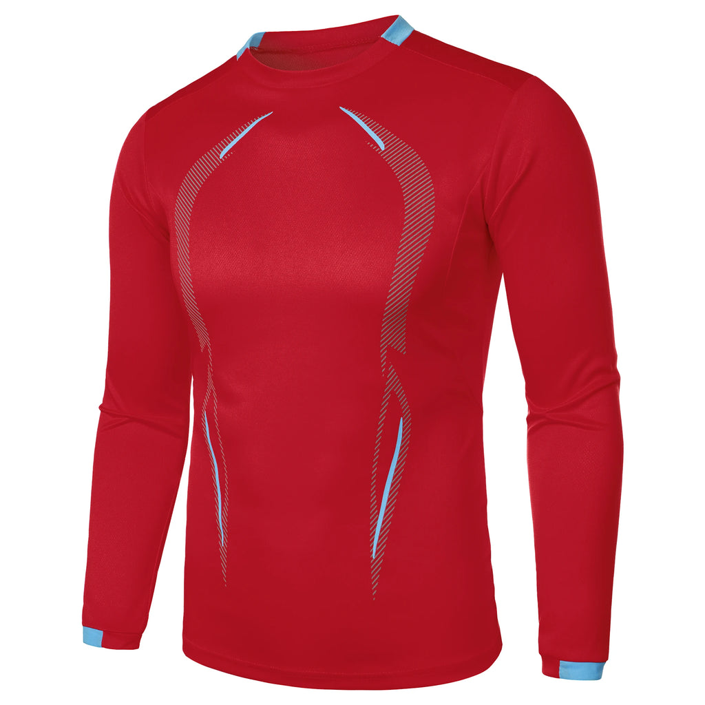 Summer men's fitness sports training Breathable short sleeve quick drying clothes men's sports fashion long sleeve T-shirt