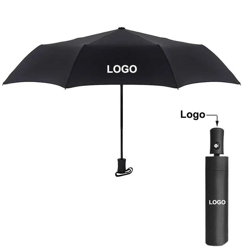 Men Woman Outdoor Automatic Rain Umbrella For LAND ROVER Discovery Defender Freelander Evoque Logo Wind Resistant Sunscreen