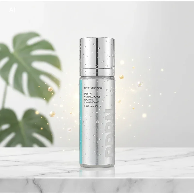 PDRN Peptide Collagen Essence Cream Set,PDRN Firming Deeply Moisturizing Skin Care Ampoule Essence,PDRN High SPF Glow Sunscreen