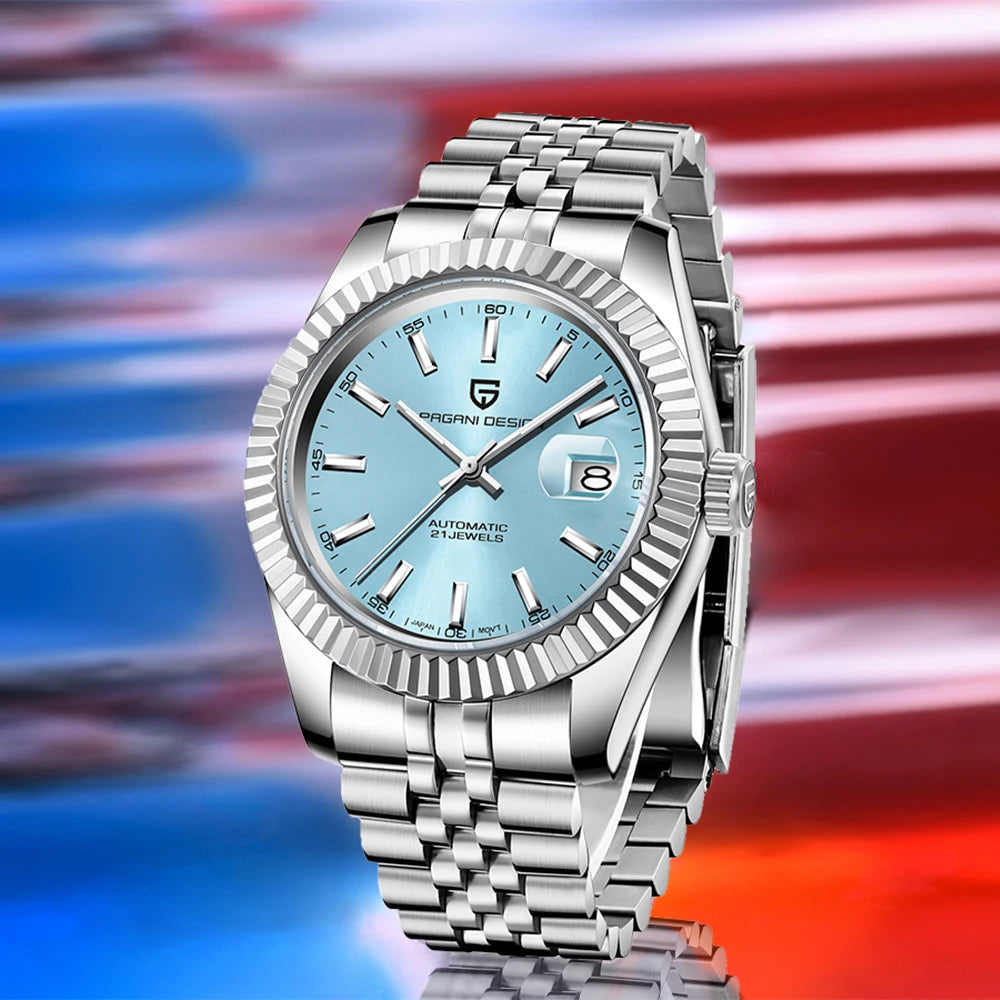 2025 PAGANI DESIGN 42MM Men Mechanical Watches Luxurious Business Automatic Watch 100M Waterproof Stainless Steel Watch for Men