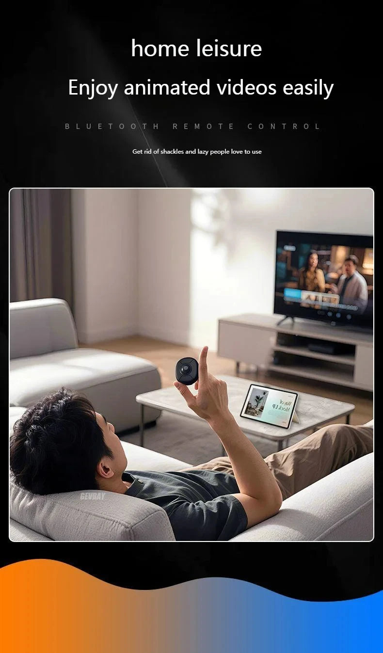 Trackball Finger Ring Mouse - 2.4G+Bluetooth Wireless Remote for Short Video/PPT/In-Vehicle Display