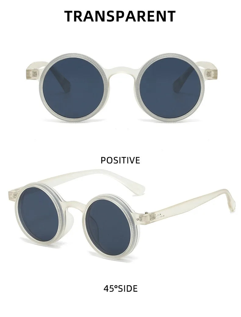 2025 New Retro Adjustable Zoom Round Frame Sunglasses Polarized Sunscreen Outdoor Men's Premium Sunglasses Women