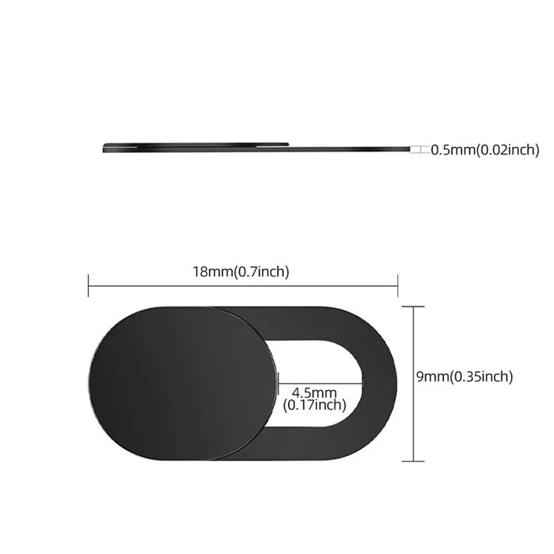 5/10/20Pcs Universal Webcam Protective Cover Antispy Slider Camera Protector for iPad Laptop Macbook Phones Lens Privacy Sticker