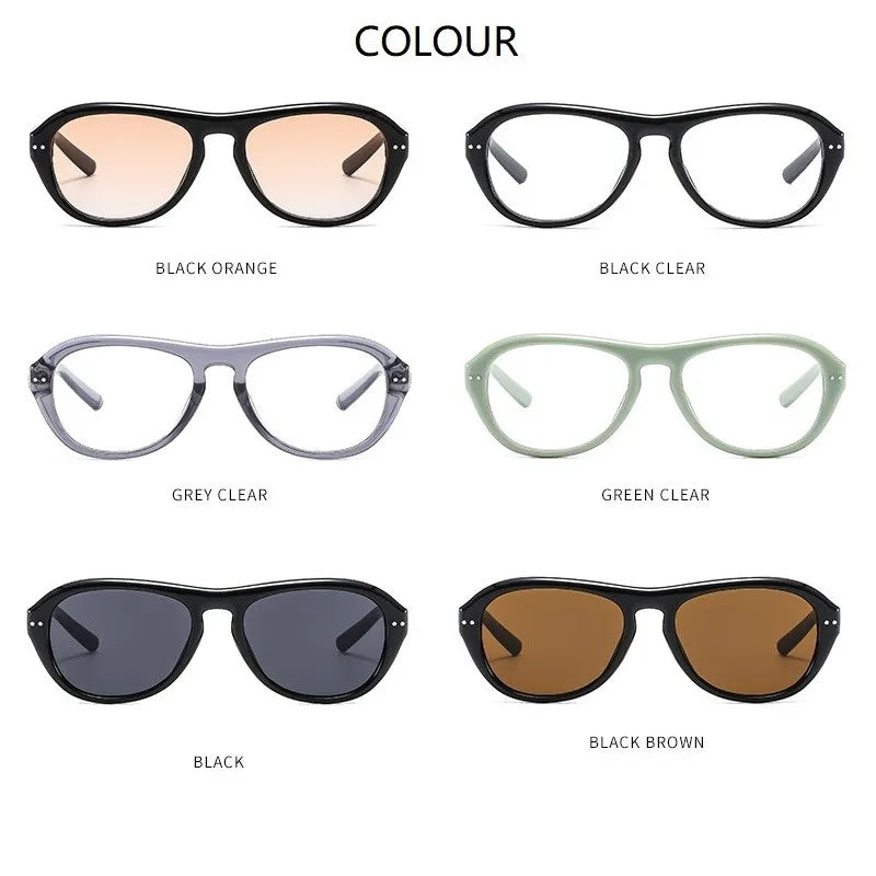 New Fashion Glasses Women Men Sunglasses Unisex Anti Blue Light Blocking Glasses Optical Computer Glasses Frame