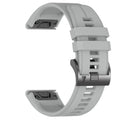 22mm 26mm Width Silicone Strap For Garmin For Garmin Forerunner 970 965 955 QuickFit Watch Band Fenix 8 7 7X Pro 6 6X 5 5X Plus