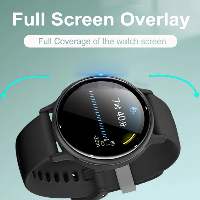 Soft Screen Film For Garmin Watch Vivoactive 5 Ultra-thin Protector Fiberglass Protective Full Cover HD Film Garmin Accessories