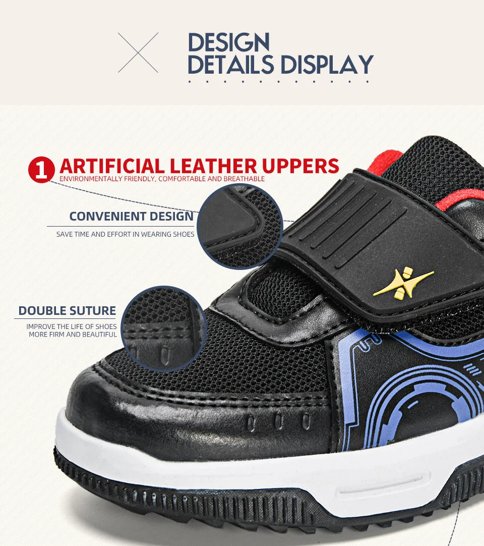 BONA  New Designers Running Shoes Fashion Classic Sneakers Children School Sport Footwear Comfy Kids Breathable